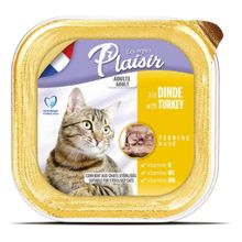 Plaisir Pate Hindi Etli Plaisir Yaş 100 gr Kedi Maması