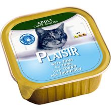 Plaisir Pate Tuna Balık Etli 32x100 gr Yaş Kedi Maması
