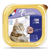 Plaisir Pate Tuna Balık Etli Özel 12x100 gr Yaş Kedi Maması