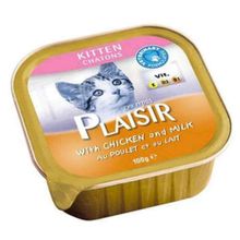 Plaisir Pate Tunalı Tavuklu 100 gr Kedi Ezme Mama