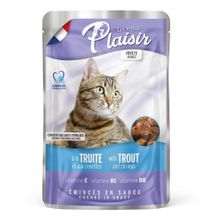 Plaisir Pouch Alabalıklı Karidesli 100 gr Kedi Maması