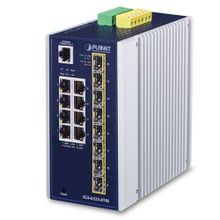 Planet PL-IGS-6325-8T8S4X 8 Port 1000T 8 Port SFP+ 4 Port 10G SFP Endustriyel Yönetilebilir Switch
