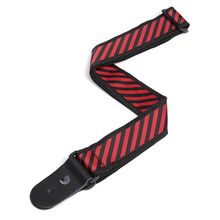 PlanetWaves 50SJP03 Red 50 mm Dokuma Jaquard On Polyopro Gitar Askısı