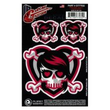 PlanetWaves GT77032 Emo Girl Skull Gitar Stickerı