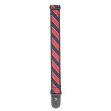 PlanetWaves T20W1410 Tie Stripes Mavi Kırmızı Gitar Askısı