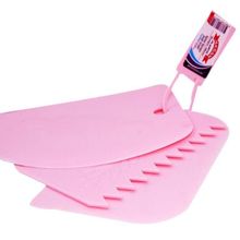 Plastik Hamur Kazıyıcı Hamur Kesici Şanti Tarağı 3'lü Set