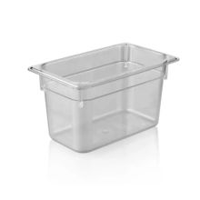 Plastport 1/9-100 Kırılmaz Şeffaf Gastronom Küvet