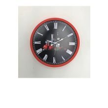 Platin Saat Turuncu Mutfak Ahşap 36 cm Duvar Saati