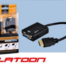 Platoon PL-7235 HDMI to VGA Çevirici