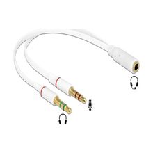 Platoon PNT-029 Kulaklık Mikrofon Ayırıcı 2x3, 5 mm Ysplitter Kablo