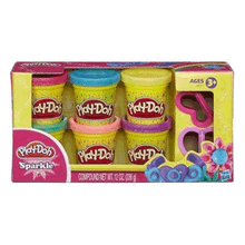 Play-Doh PDH/A5417 Işıltılı Oyun Hamuru