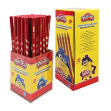 Play Doh PLAY-KK015 Oluklu 72'li Kırmızı Kalem