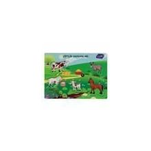 Playwood Ahşap Tutmalı Çiftlik - Kümes - Sevimli Hayvanlar Puzzle