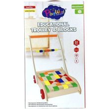 Playwood Eğitici Bloklu Araba