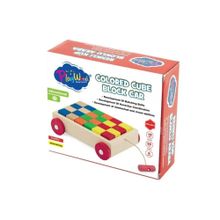 Playwood ONY-312 Renkli Küp Bloklu Araba