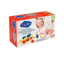 Playwood ONY-314 Kutulu Ahşap Geometrik Büyükten Küçüğe