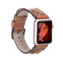 Plm Cross BT-RST2EF Taba 42-44-45 mm Apple Watch Uyumlu Deri Kordon