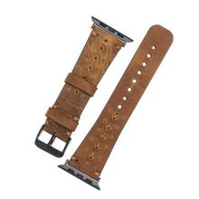 Plm G19 Boras 38-40-41 mm Apple Watch Uyumlu Deri Kordon