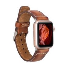 Plm Sen RST2EF Taba 38-40-41 mm Apple Watch Uyumlu Deri Kordon