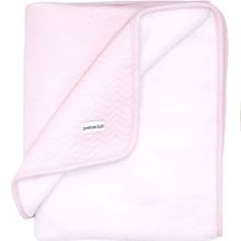 Poetree Kids Chevron Light Pink Welsoftlu 100X140 cm Bebek Battaniyesi