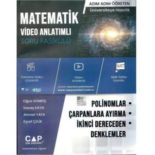 Polinomlar Çarpanlara Ayırma İkinci Derece Denklemler-Çap Yayınları