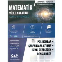 Polinomlar Çarpanlara Ayırma İkinci Dereceden Denklemler - Çap Yayınları