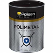 Polisan Mat Siyah 2.5 lt Polimetal Düz Boya