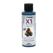 Polisan X1 Art 0062 Turkuaz 120 ml Multisurface Hobi Boyası