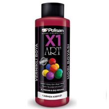 Polisan X1 Art Karmen Kırmızı 120 ml Multisurface Hobi Boyası
