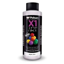 Polisan X1 Art Vernikli Açık Lila 120 ml Hobi Boyası