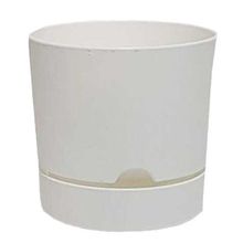 Poliwork Begonya 21 cm Beyaz Saksı