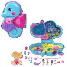 Polly Pocket HWP03 Babam ve Ben Denizatı Çanta Olabilen Micro Oyun Seti