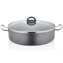 Polo Shef Megatron Granit 40 cm Basık Tencere
