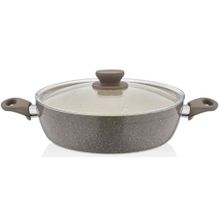 Polo Shef Panamera Granit Ezme 24 cm Basık Tencere