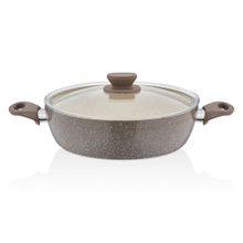 Polo Shef Panamera Granit Ezme 30 cm Basık Tencere