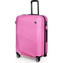 Polo Sky Elmas Pembe Büyük Boy Valiz