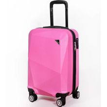 Polo Sky Elmas Pembe Kabin Boy Valiz Bavul