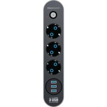 PoloSmart MP07 Termal Akım Korumalı Uzatma Kablosu