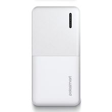 Polosmart Pbs132 Led Göstergeli 2 Usb 1 Pd Çıkışlı Taşınabilir Şarj Cihazı Powerbank Beyaz