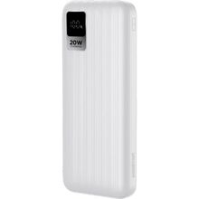 Polosmart Psm148 Taşınabilir 20W Pd Çıkışı Dijital Ekranlı Şarj Cihazı Powerbank 10.000 Mah Beyaz