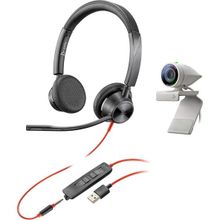 Poly P5 Webcam With Blackwire 3325 Headset Kit