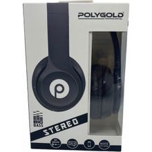 Polygold Streo Big Bos Kulaklık SİYAH - Siyah