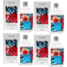 Pomellos 4x250 ml Jamaika Gülü ve Beyaz Frangipani Kolonya