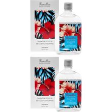 Pomellos Jamaika Gülü ve Beyaz Frangipani 2x250 ml Cam Şişe Kolonya