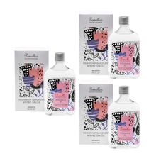 Pomellos Keukenhof Bahçeleri ve Pembe Orkide 3x250 ml Cam Şişe Kolonya