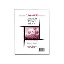 Ponart Creative Pastel Blok 25x35 cm 15 Yaprak Renkli Resim Defteri - 10 628 162