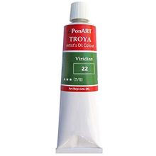 Ponart Troya 22 Tüp Viridian Yeşil 170 ml Yağlı Boya