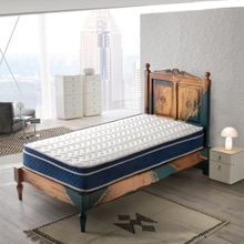 Pooly Zero Gravity Ortopedik Kuş Tüyü Pedli Cotton Yaylı 100x200 cm Yatak