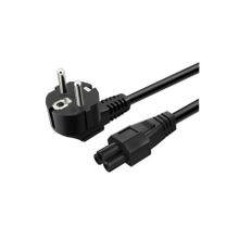 Popkonsol Laptop Adaptör Güç Kablosu 1.2 mt Notebook Şarj Adaptörü İçin Yonca Başlık Power Kablo