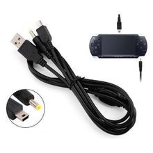 Popkonsol Psp Şarj ve Data Kablosu Psp 1000 2000 3000 E1004 Uyumlu Psp Usb Kablo